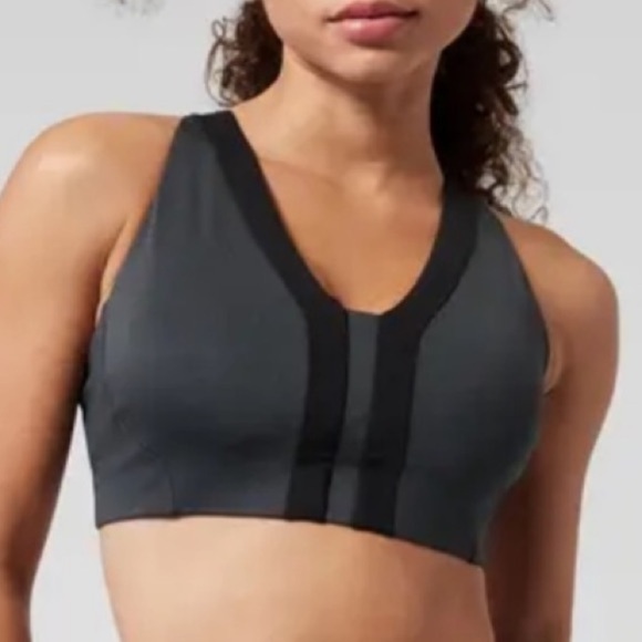 Allyson Felix for Athleta Legend V-neck sports bra size small - Picture 1 of 5